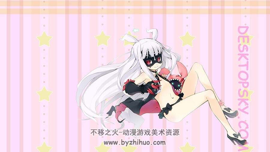 大神黑星红白插画作品图集壁纸整理下载 327P