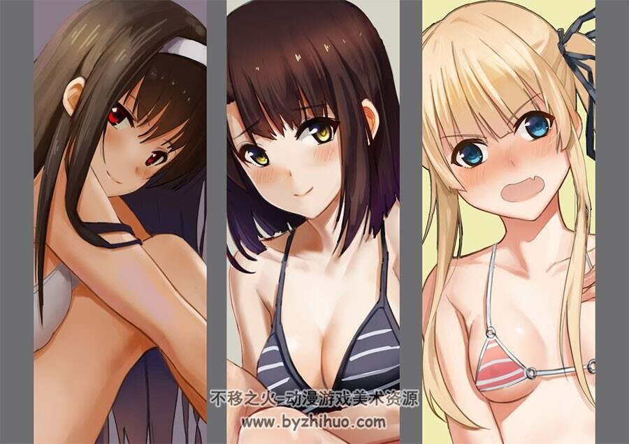 不起眼の加藤惠 清纯不做作美少女插画壁纸图包下载 1184P