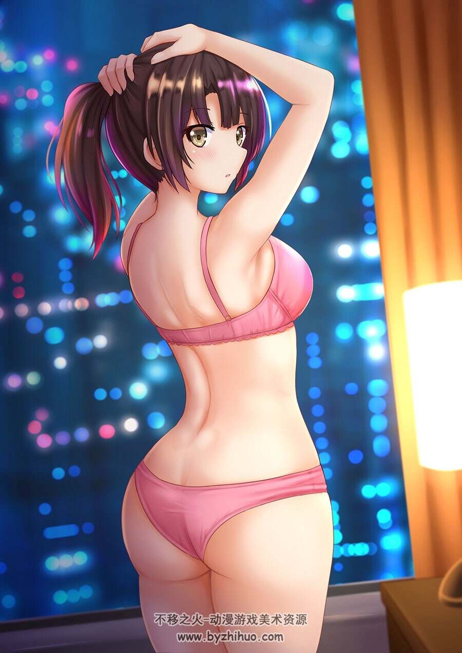 不起眼の加藤惠 清纯不做作美少女插画壁纸图包下载 1184P