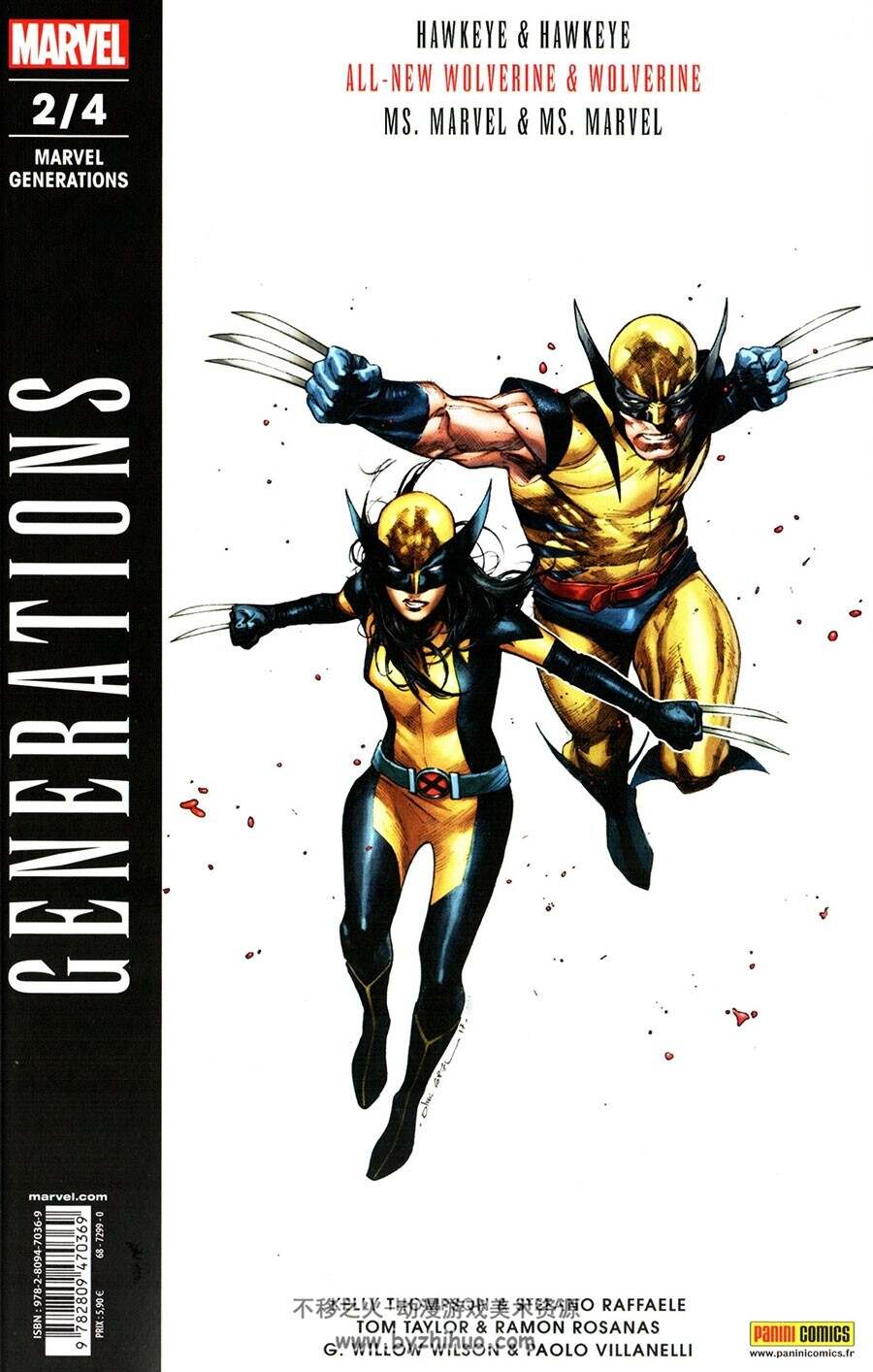 Marvel Generations 1-2册 Greg Pak - Matteo Buffagni - Kelly Thompson - Stefano Ra