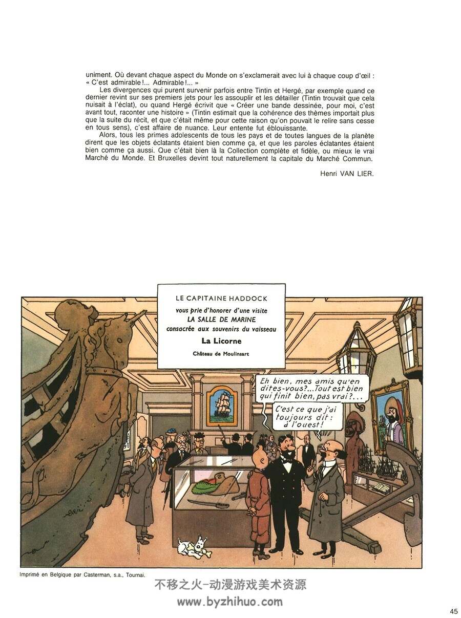 Le Musée Imaginaire de Tintin 作者Collectif 丁丁历险记漫画资料设定画集