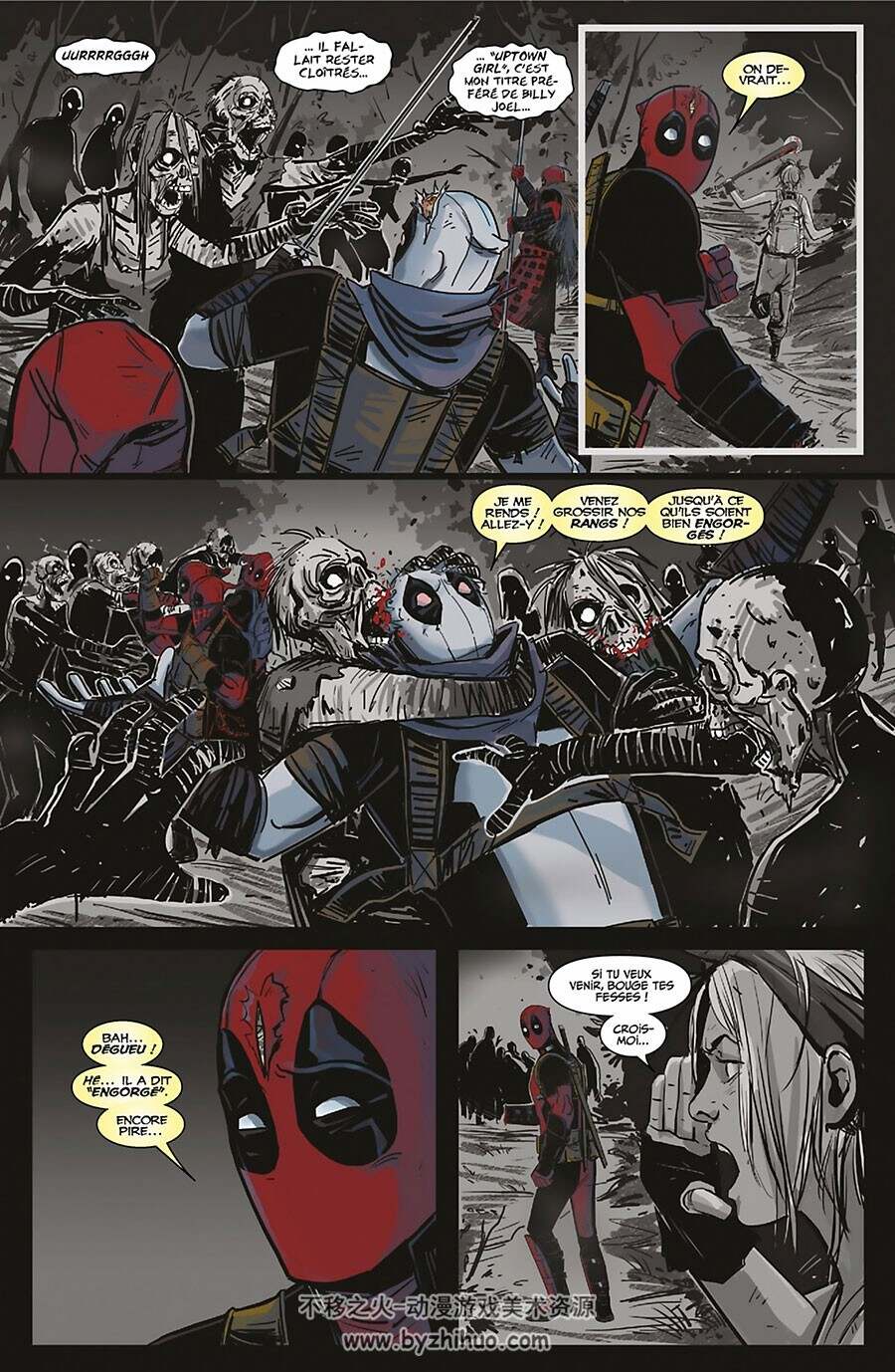 Deadpool - Marvel Dark 1-5册 美国漫威死侍相关彩色漫画资源下载