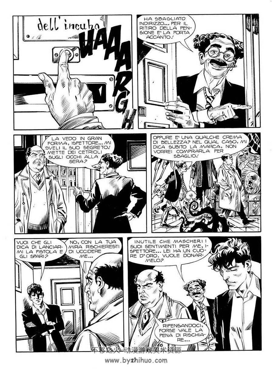 Dylan Dog - Almanacco Della Paura 2014 欧美黑白意大利漫画资源下载