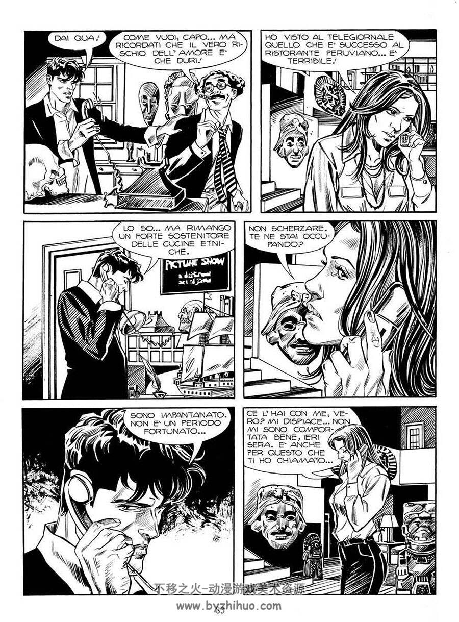 Dylan Dog - Almanacco Della Paura 2014 欧美黑白意大利漫画资源下载