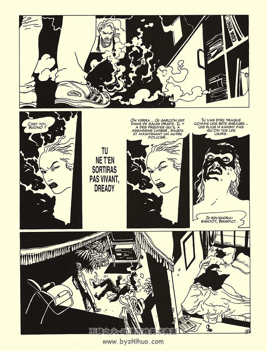 Vidéo Noire 全一册 Trillo - Risso 法语欧美黑白漫画资源下载