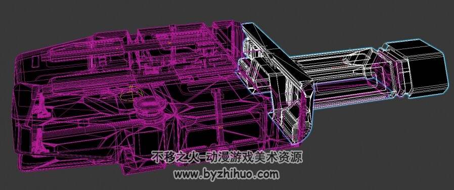 游戏次时代科幻场景3D模型 现代科幻战舰驾驶舱内部Max FBX格式下载