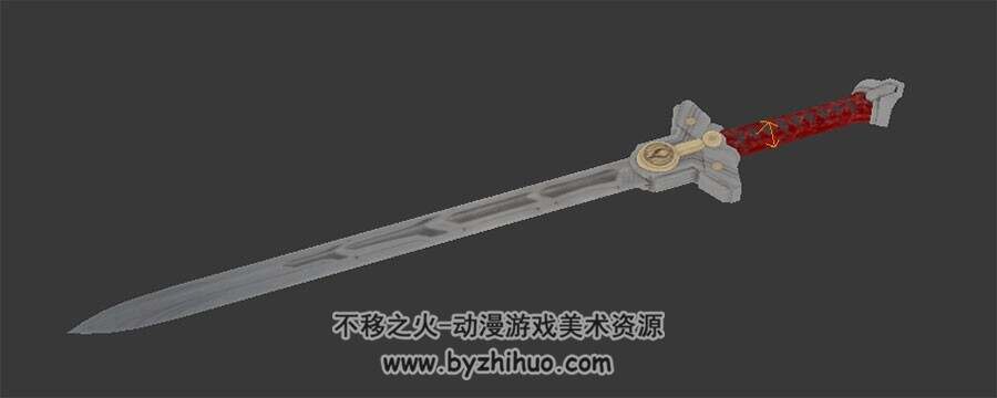 异度神剑2 游戏角色Addam及武器3DMax模型下载