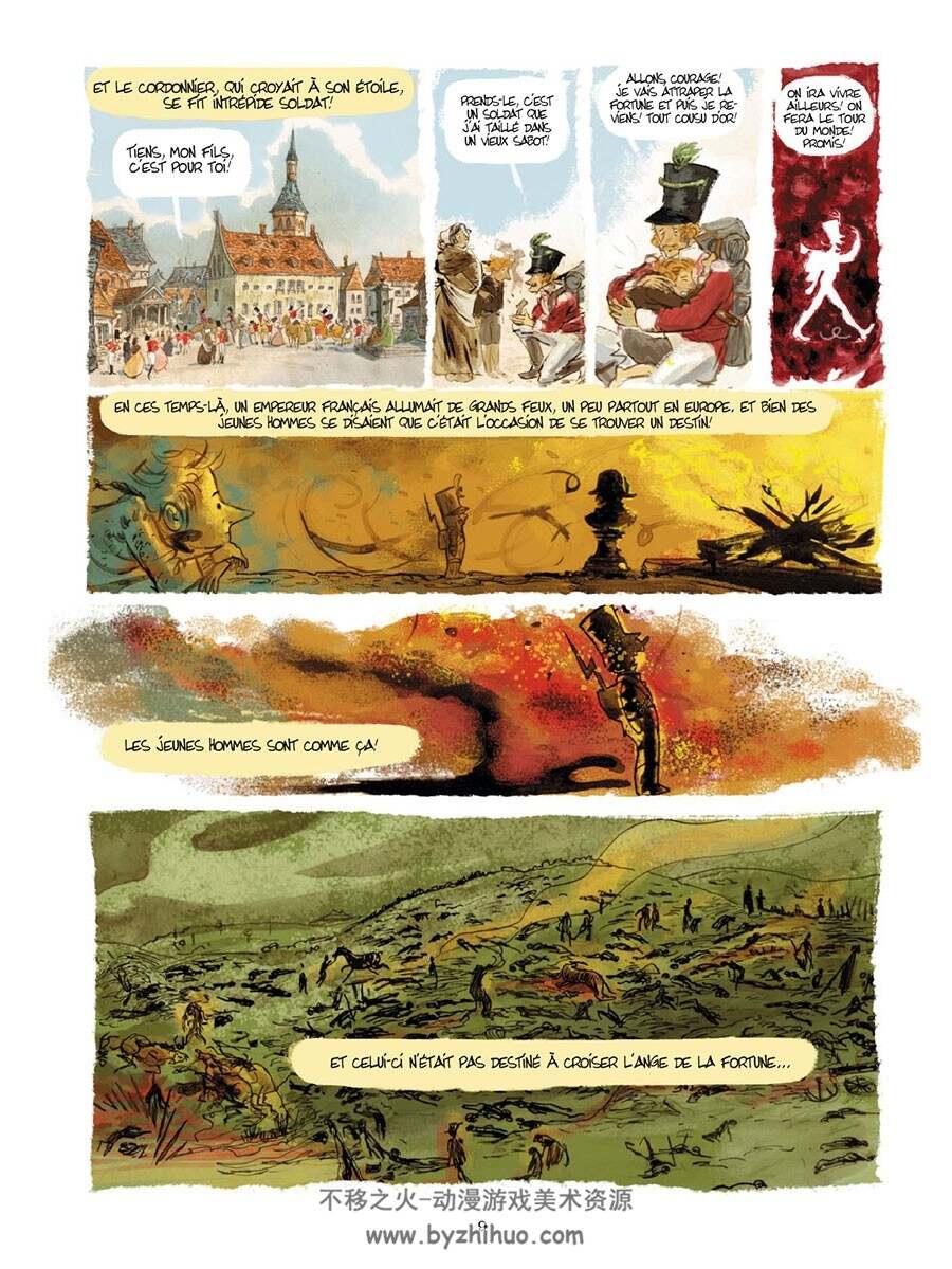 Andersen - Les Ombres D'un Conteur 全一册 Nathalie Ferlut 法语彩色漫画下载