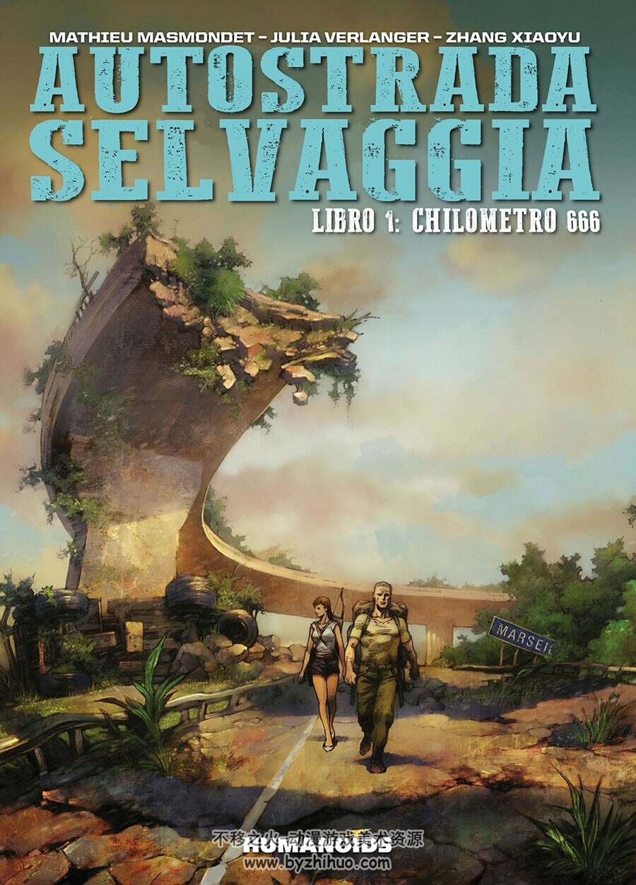 Autostrada Selvaggia 1-3册  意大利语彩色手绘风漫画下载