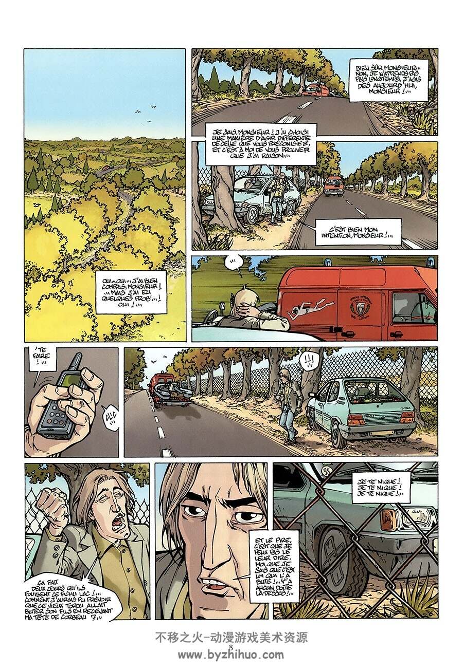 Le Vieux Ferrand 1-3册 Aris - Christophe Gibelin 手绘风法语漫画下载
