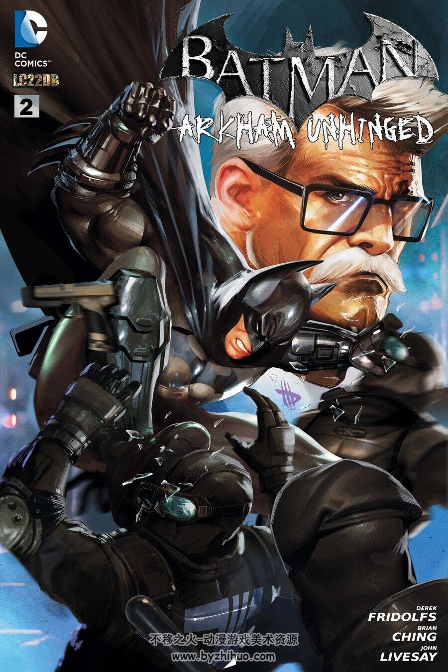 Batman - Arkham Unhinged 1-7册 Derek Fridolfs - Dave Wilkens  美国DC蝙蝠侠漫画