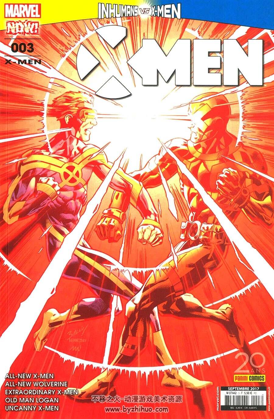 X-Men - Série 5 1-4册 美国漫威X战警漫画法语版资源