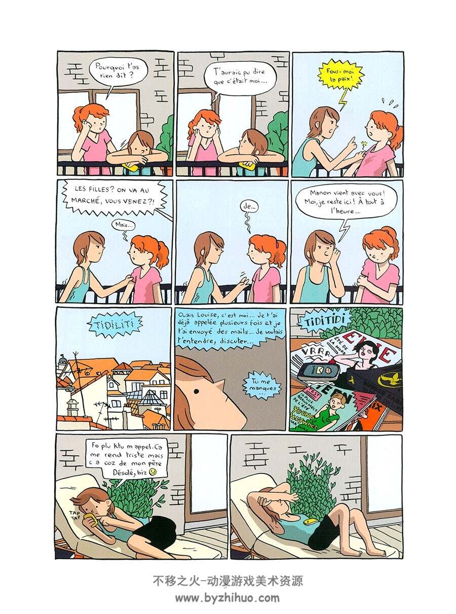 Simon & Louise 1-2册 法语  Max de Radigues 卡通简约风格漫画下载