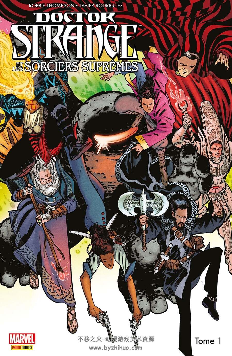 Doctor Strange et les Sorciers Suprêmes 1-2册 Robbie Thompson 漫威科幻彩色漫画