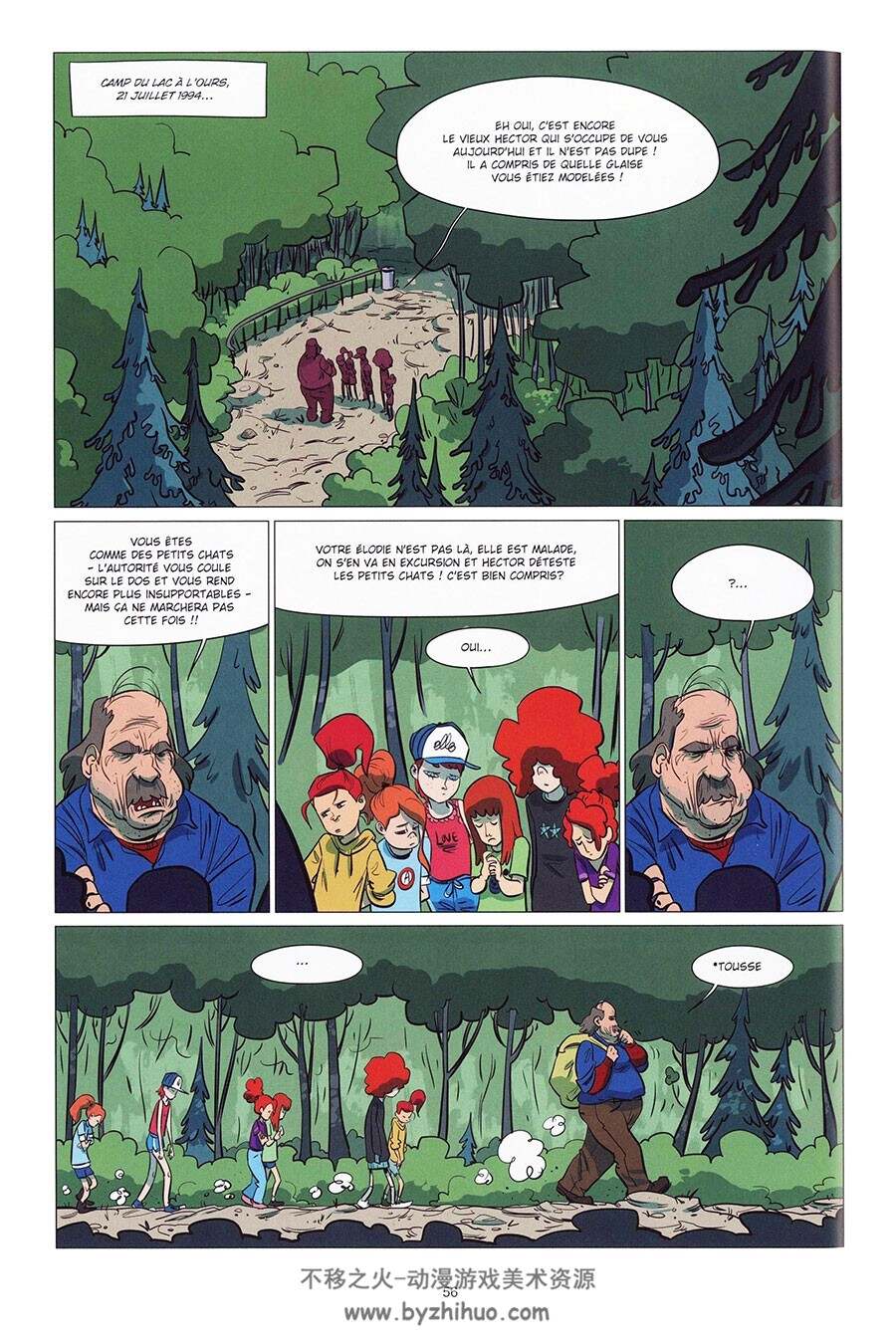 L'esprit du Camp 1-2册 Michel Falardeau -  Cab 法语彩色漫画资源下载