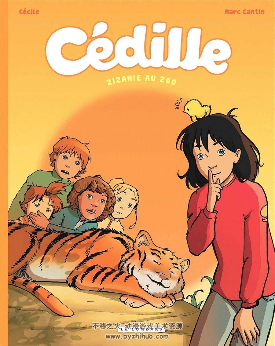 Cédille - ZIZANIE AU ZOO 第1册 Cantin - Cécile 欧美彩色卡通儿童漫画