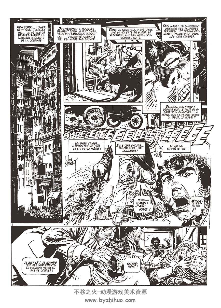 Abraham Stone - Intégrale  全一册 Kubert Joe 黑白手绘风法语漫画下载