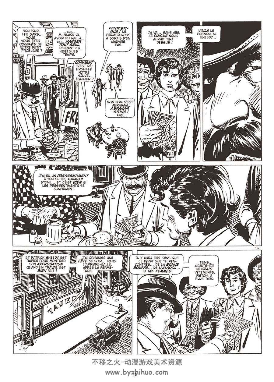 Abraham Stone - Intégrale  全一册 Kubert Joe 黑白手绘风法语漫画下载