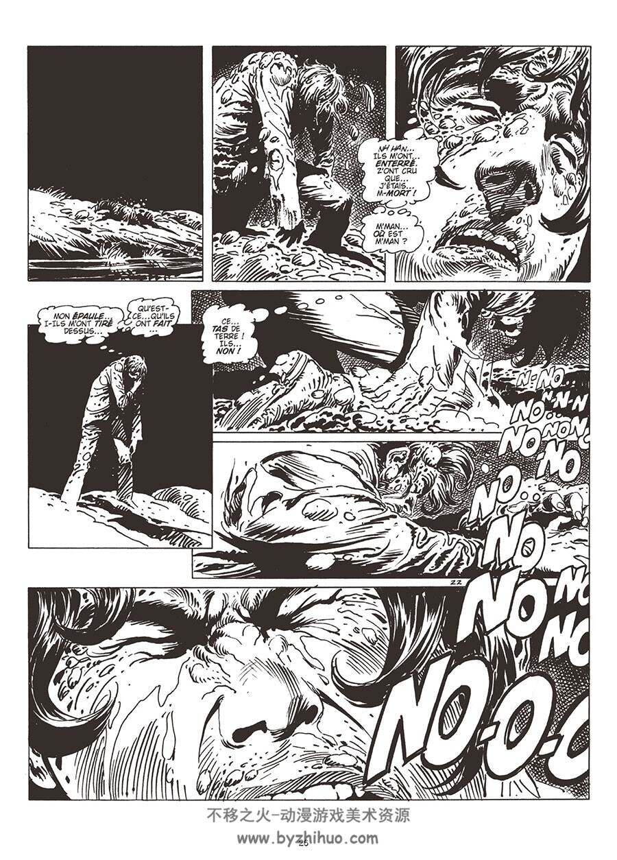 Abraham Stone - Intégrale  全一册 Kubert Joe 黑白手绘风法语漫画下载