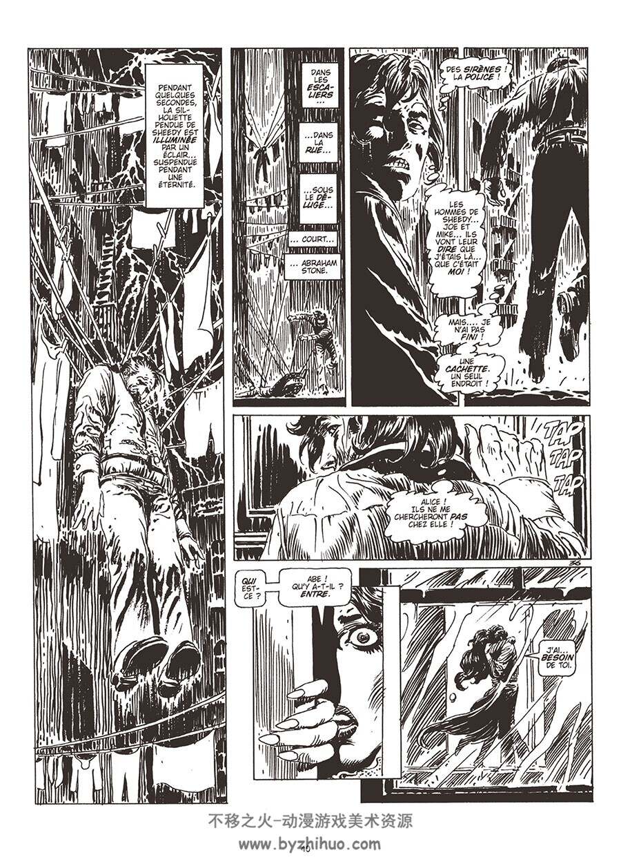 Abraham Stone - Intégrale  全一册 Kubert Joe 黑白手绘风法语漫画下载