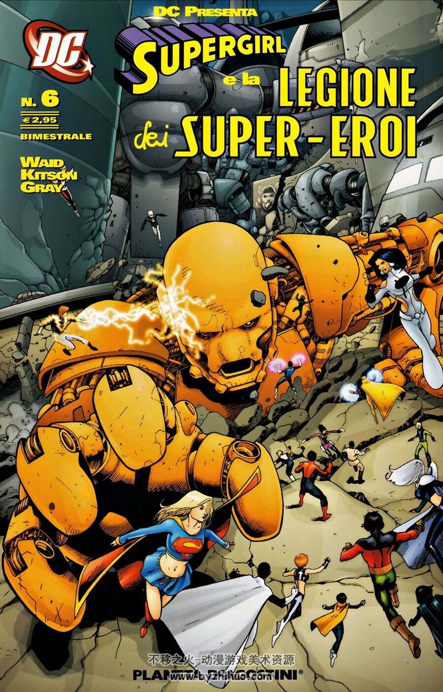 Supergirl E La Legione Dei Super Eroi 6-7册  意大利语DC科幻漫画