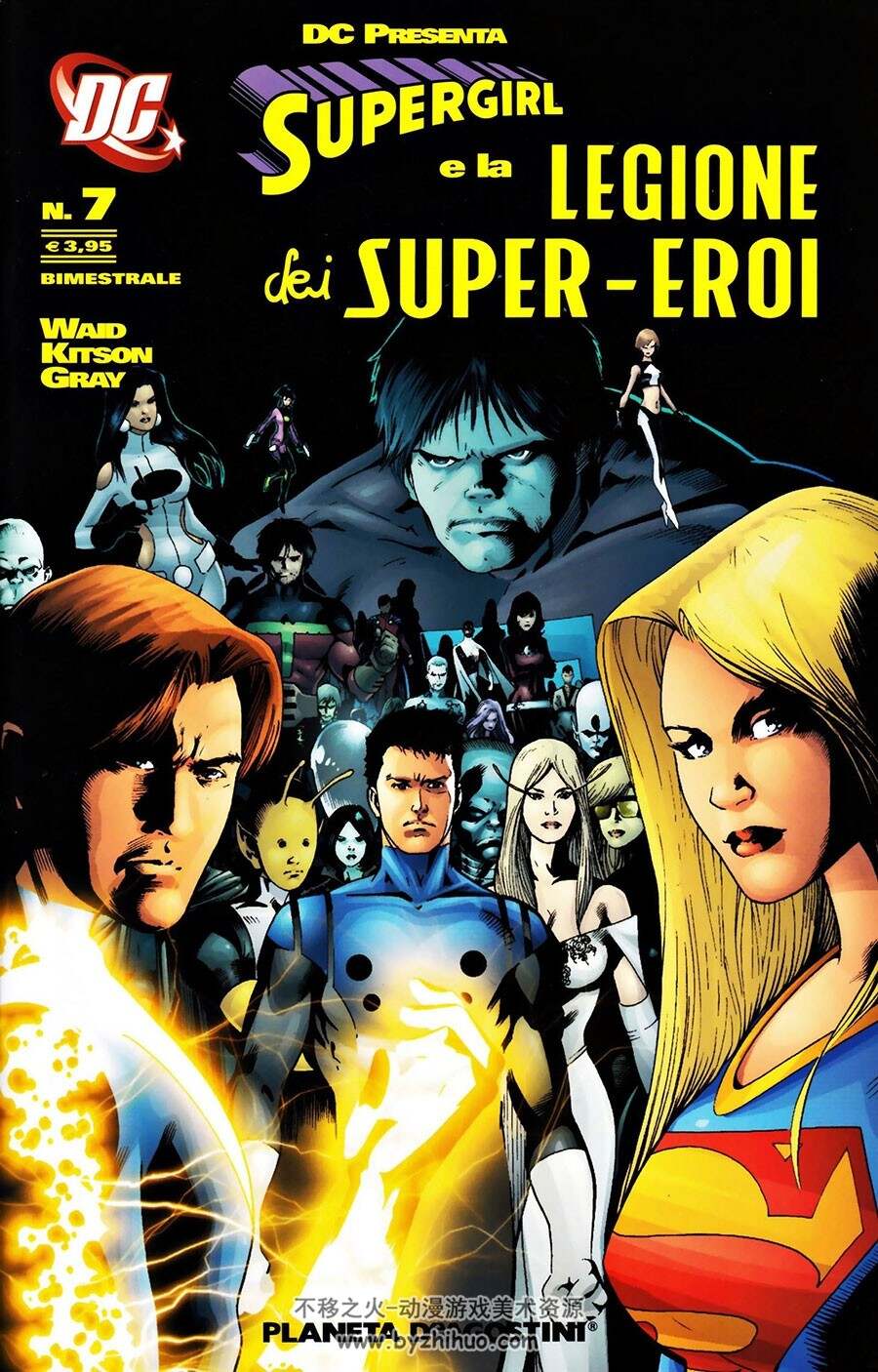 Supergirl E La Legione Dei Super Eroi 6-7册  意大利语DC科幻漫画