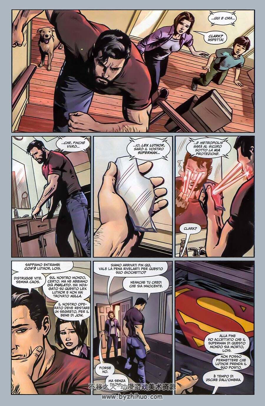 Superman Rinascita 第1册 意大利语美国DC漫画公司超人漫画下载