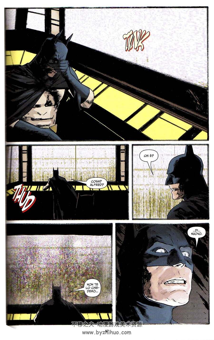 Batman Gotham County Line 1-2册 手绘风蝙蝠侠漫画意大利语版