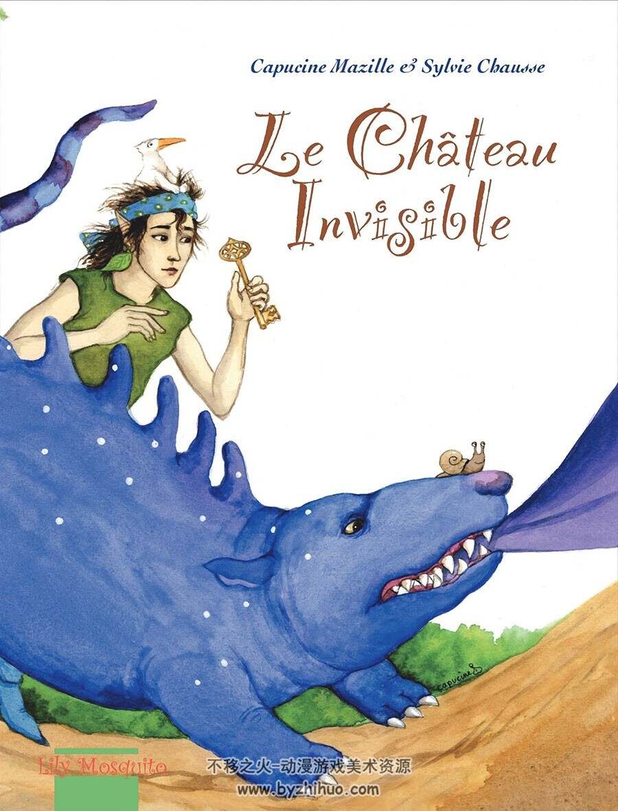 Le Château Invisible  第1册 手绘水彩风西方奇幻漫画