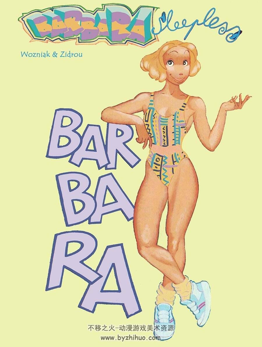 Barbara Sleepless 全一册 法语卡通彩色漫画资源