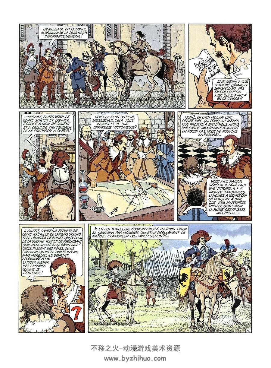 Wallenstein - Les Années du Diable 全一册 法语中世纪欧洲背景漫画