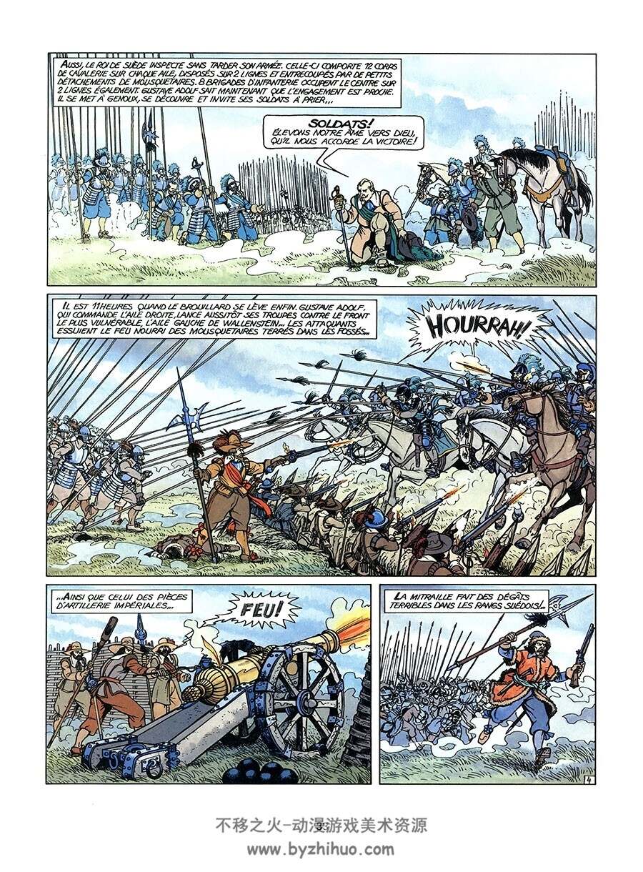 Wallenstein - Les Années du Diable 全一册 法语中世纪欧洲背景漫画