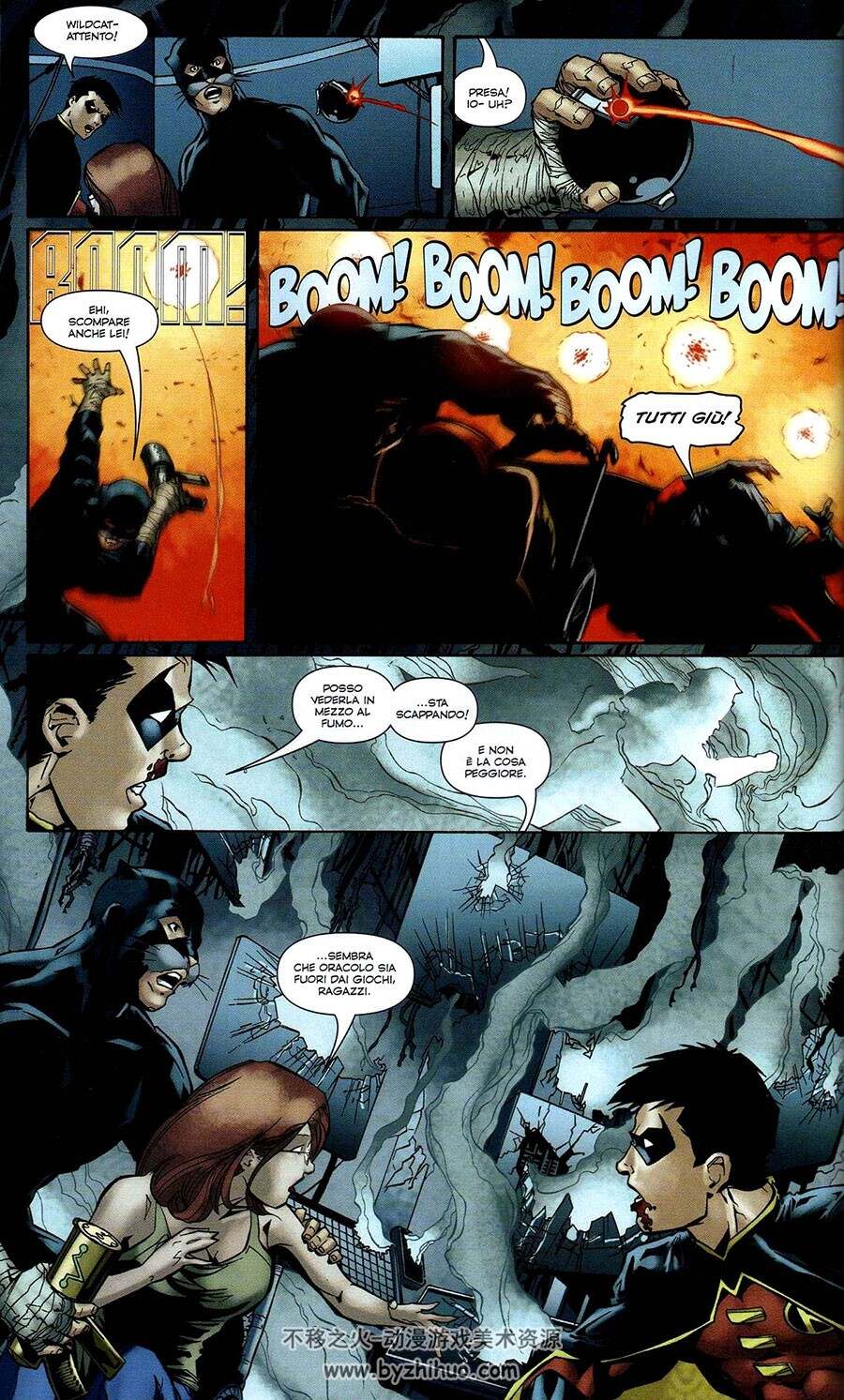 Batman - Gotham Underground 1-9册 Frank Tieri - Jim Calafiore 意大利语DC蝙蝠侠漫画下载