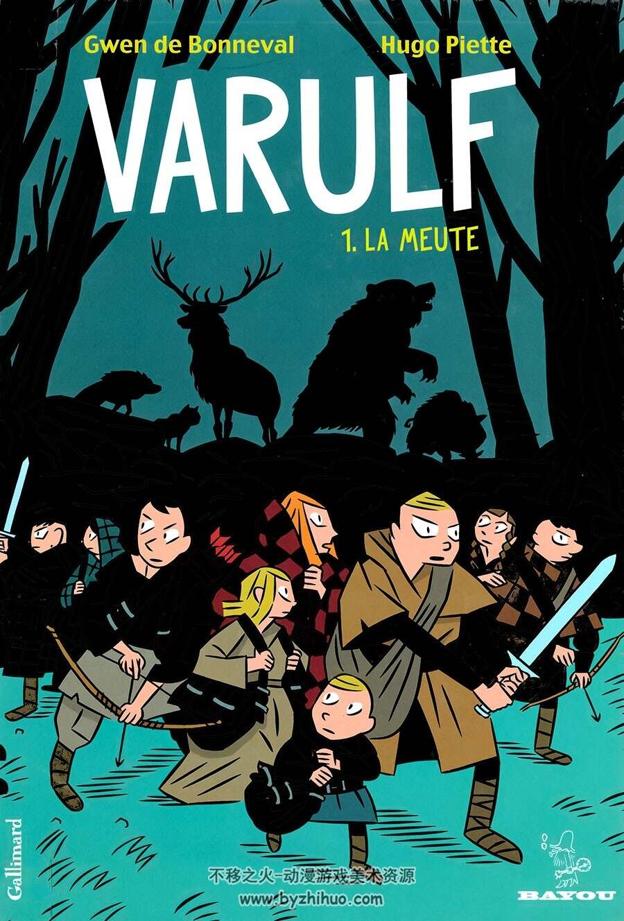 Varulf 1-2册 Gwen de Bonneval - Hugo Piette 卡通欧美法语漫画