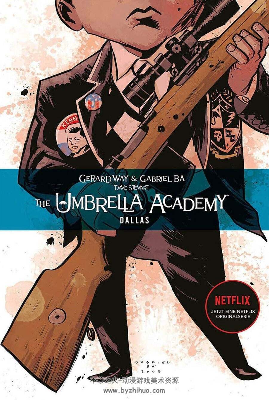 The Umbrella Academy 1-2册 Gerard Way - Gabriel Ba 德语漫画