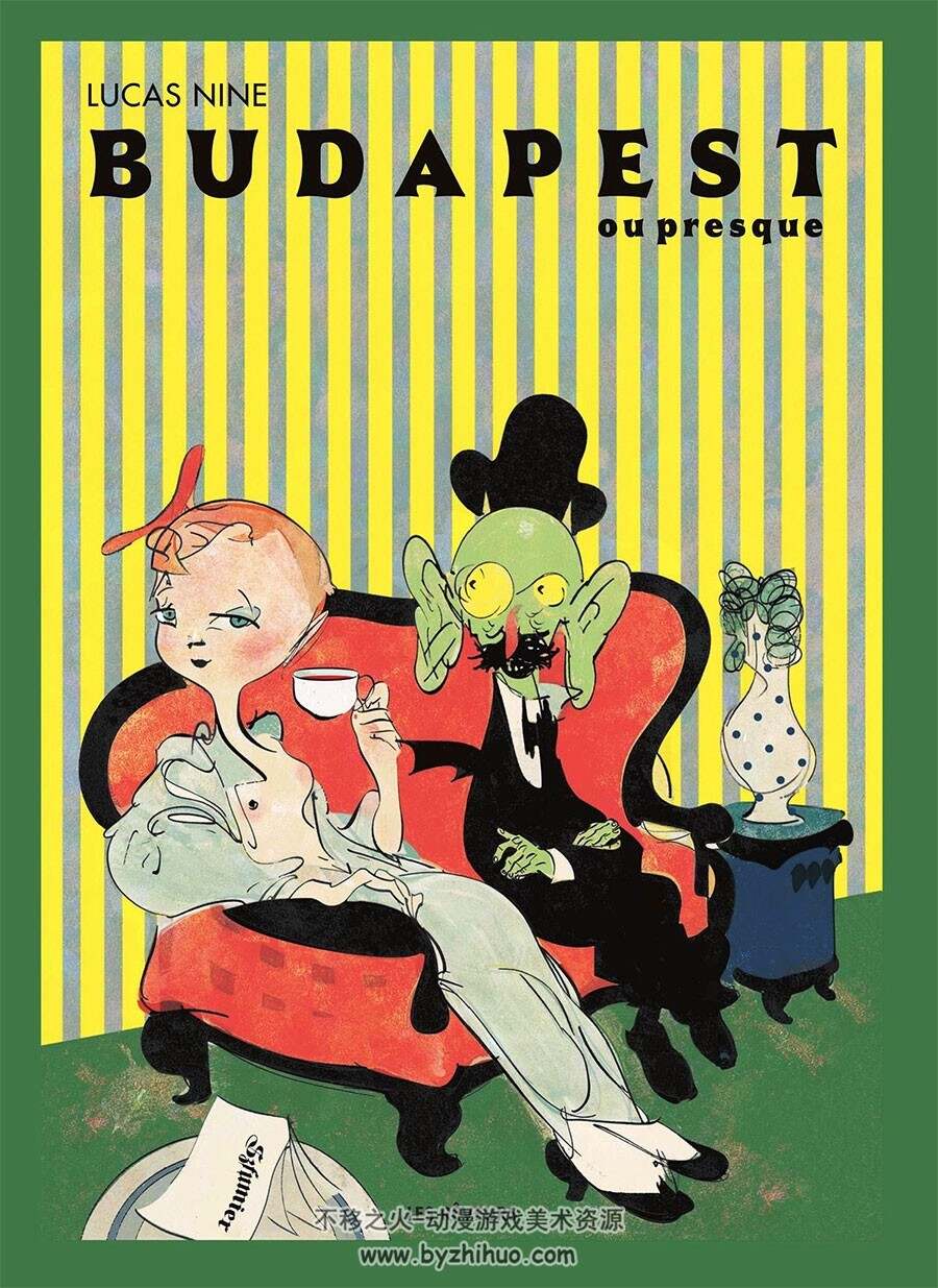 Budapest ou Presque 全一册  Lucas Nine 法语卡通彩色漫画