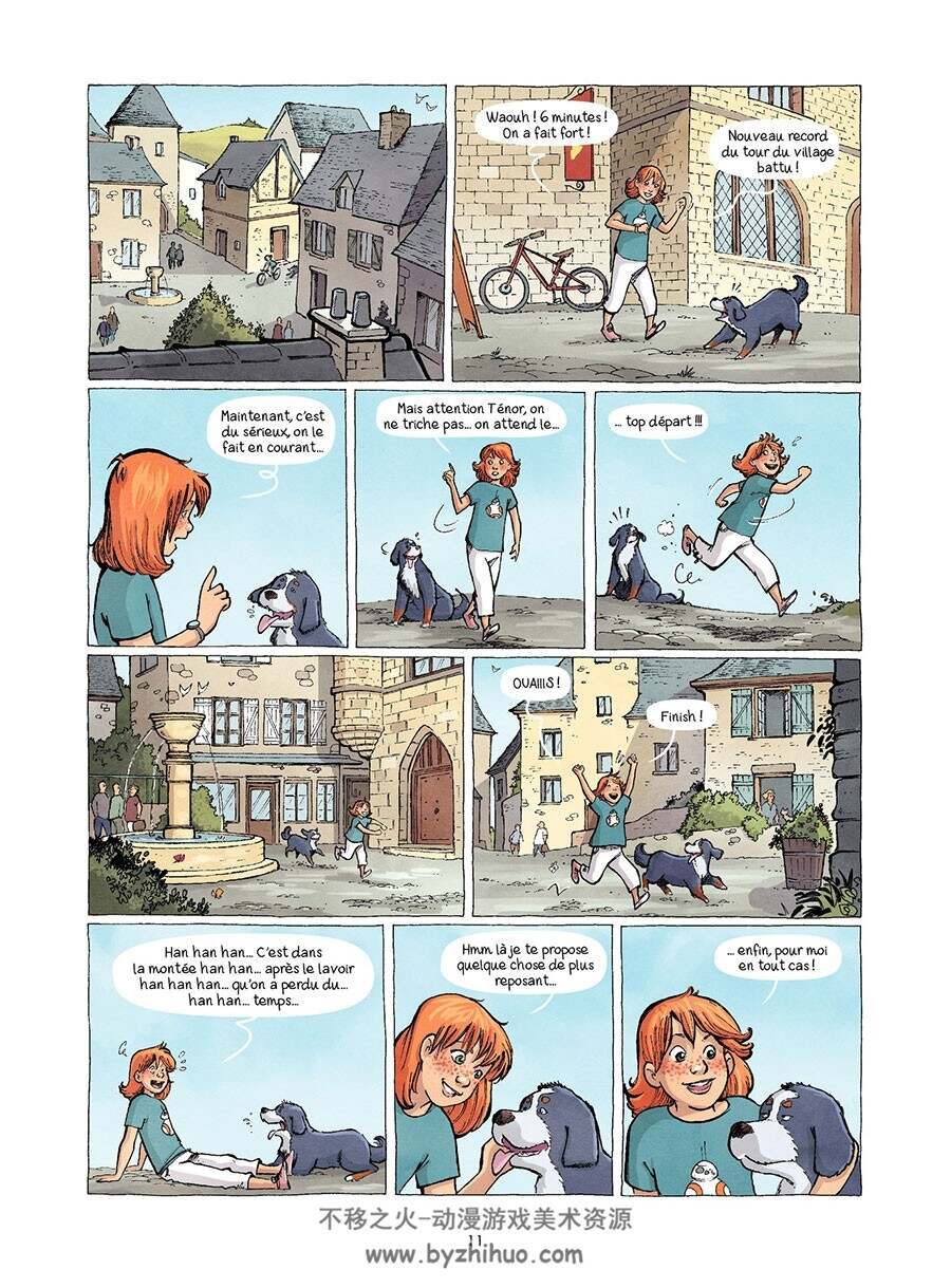 Les Amies de Papiers - Le Cadeau de Nos 11 Ans 第1册 彩色法语漫画下载