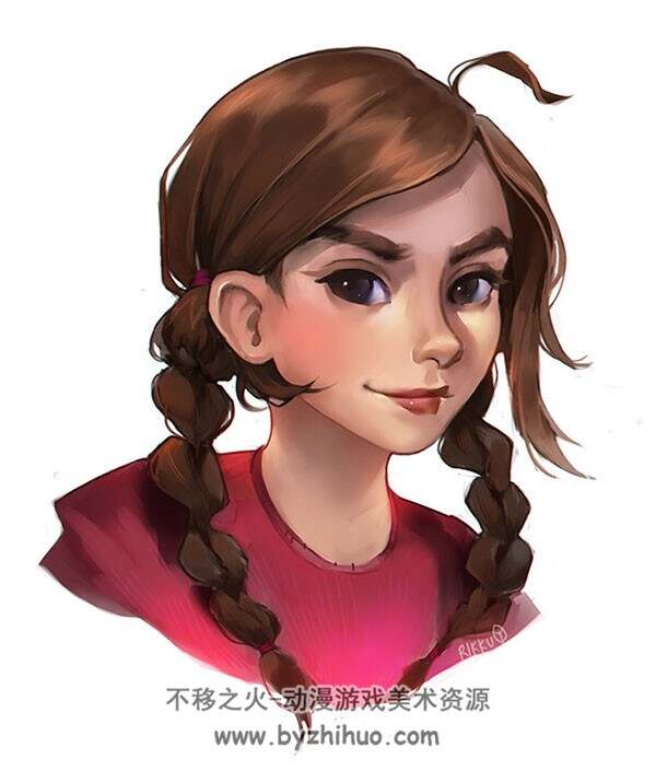 Rikku the Leaf 充满童趣色彩的插画作品图包下载 49P