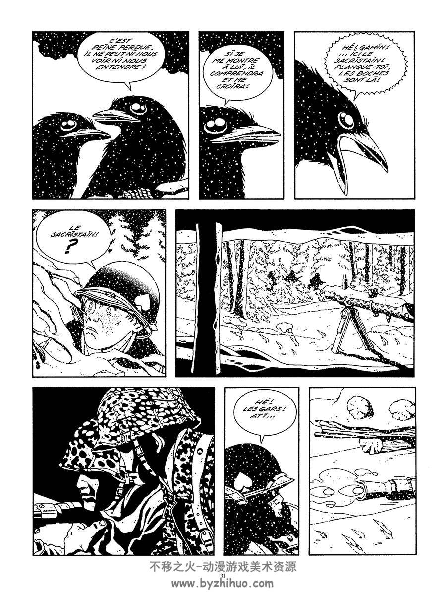 Dix de Der 全一册 Comes 黑白战争题材漫画资源