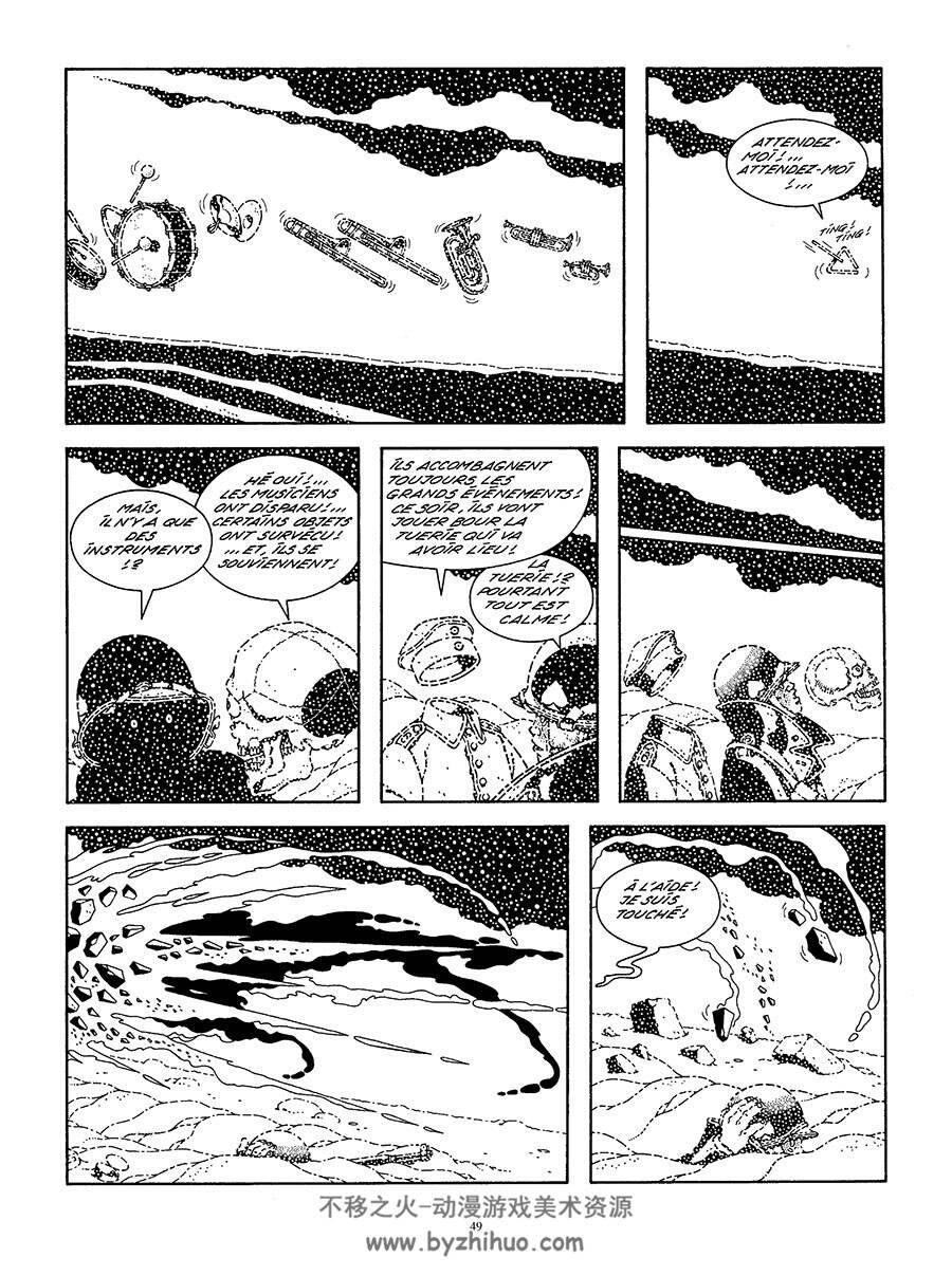 Dix de Der 全一册 Comes 黑白战争题材漫画资源