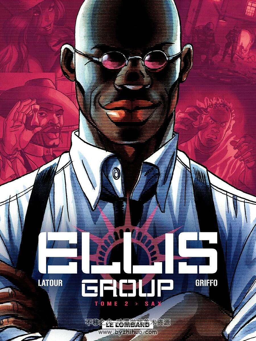 Ellis Group 2-3册 Latour - Griffo  手绘风科幻彩色法语漫画