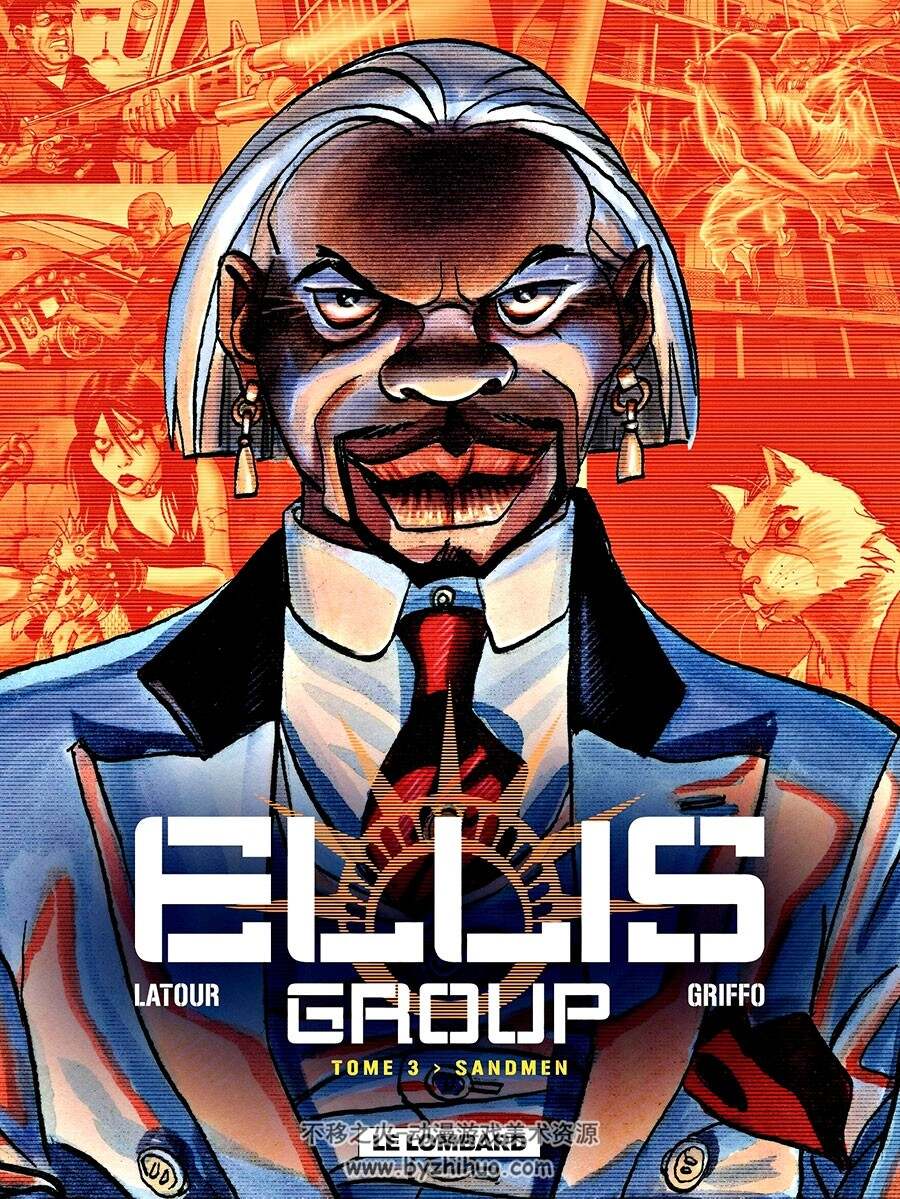 Ellis Group 2-3册 Latour - Griffo  手绘风科幻彩色法语漫画