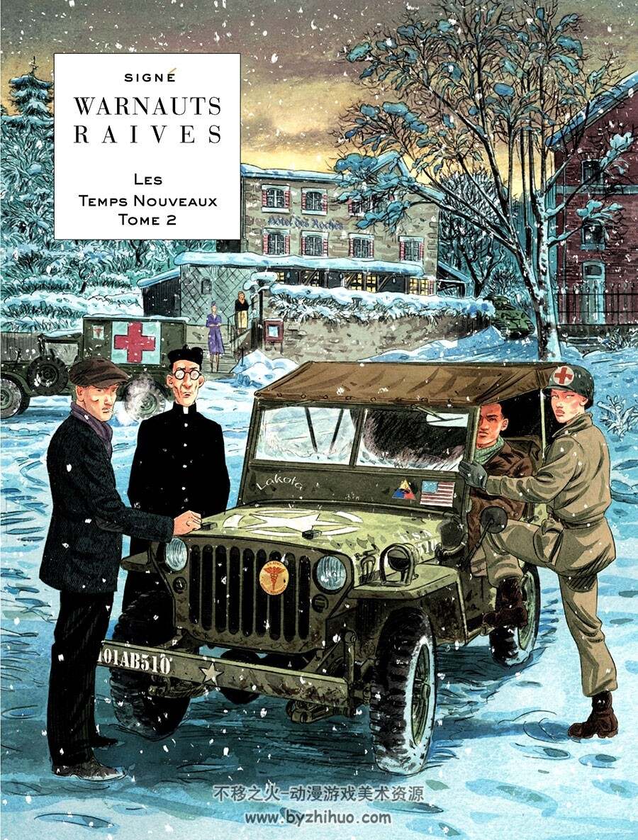 Les Temps nouveaux 1-2册 Raives - Warnauts 彩色手绘 法语漫画
