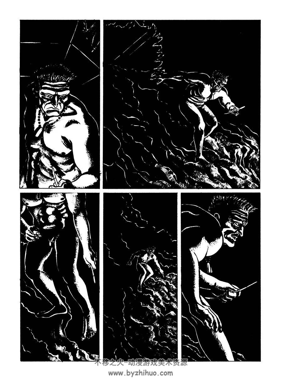 Le Terrier 第1册 Jean-Baptiste Bazin - Valentin Szejnman 黑白素描风漫画