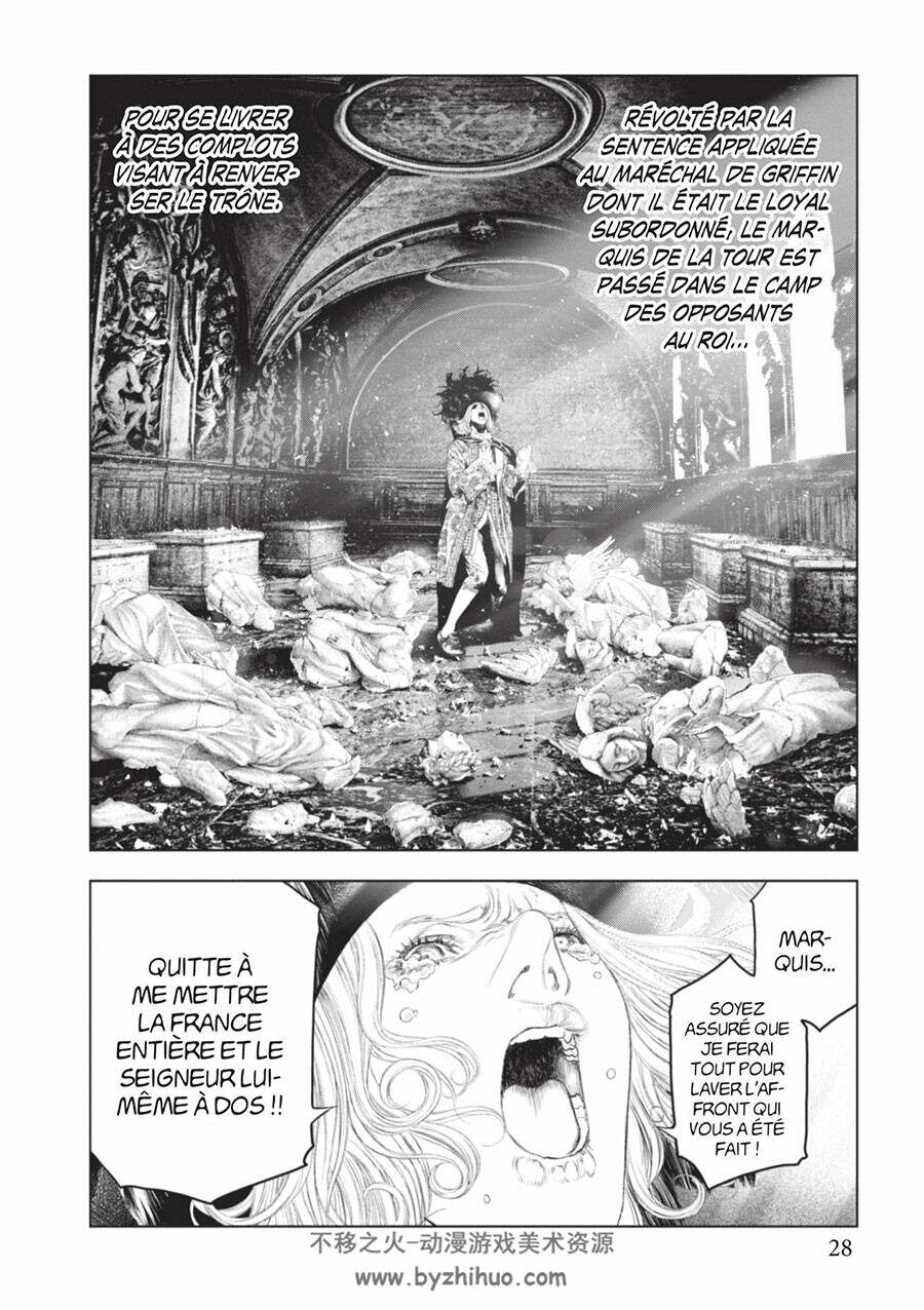 Innocent - Décapitation de la Statue 第6册  Shin'ichi Sakamoto 法语漫画