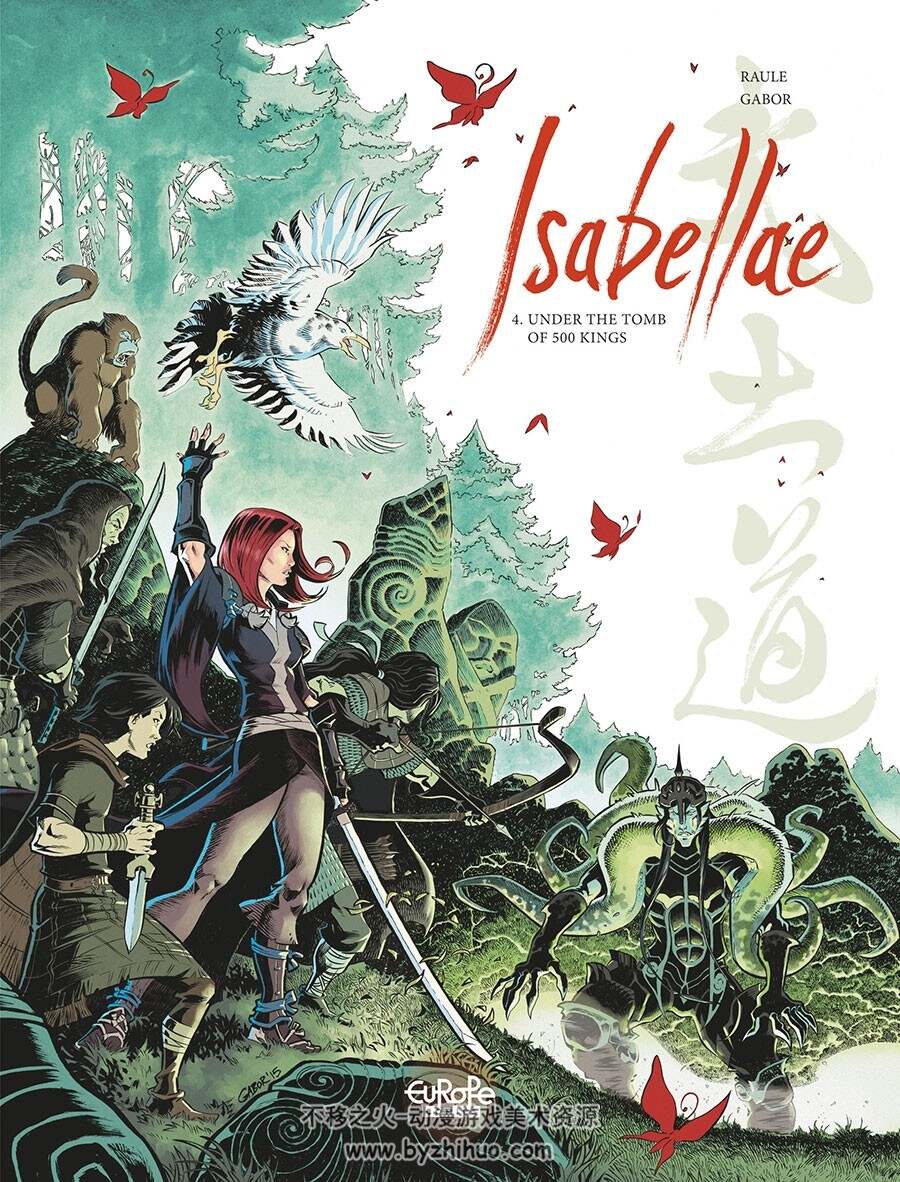 Isabellae 1-6册 Raule - GABOR 日本古代题材法语漫画下载