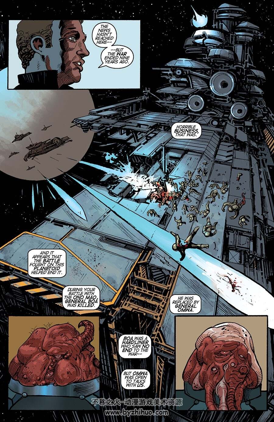 Planetoid Praxis 1-3册 Ken Garing  欧美彩色星际科幻漫画资源