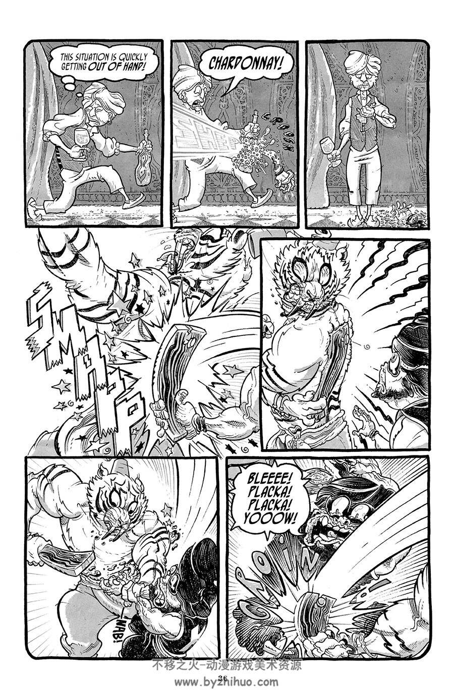 Sabertooth Swordsman 全一册 Damon Gentry - Brendan Wright 奇幻漫画