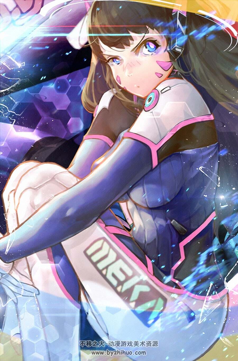 最美宋哈娜D.Va cg插画壁纸及真人cos图片分享下载 362P