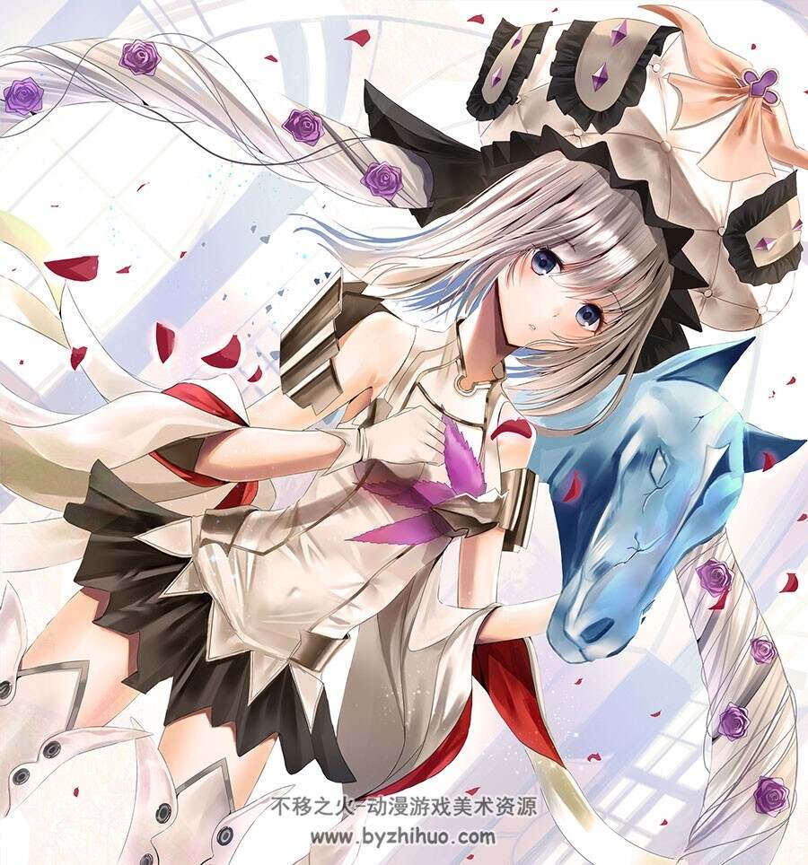 fgo玛丽安托瓦内特 Rider之一 泳装动漫图包下载 30P